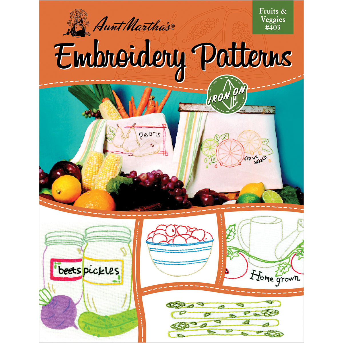 Aunt Martha's Embroidery Patterns