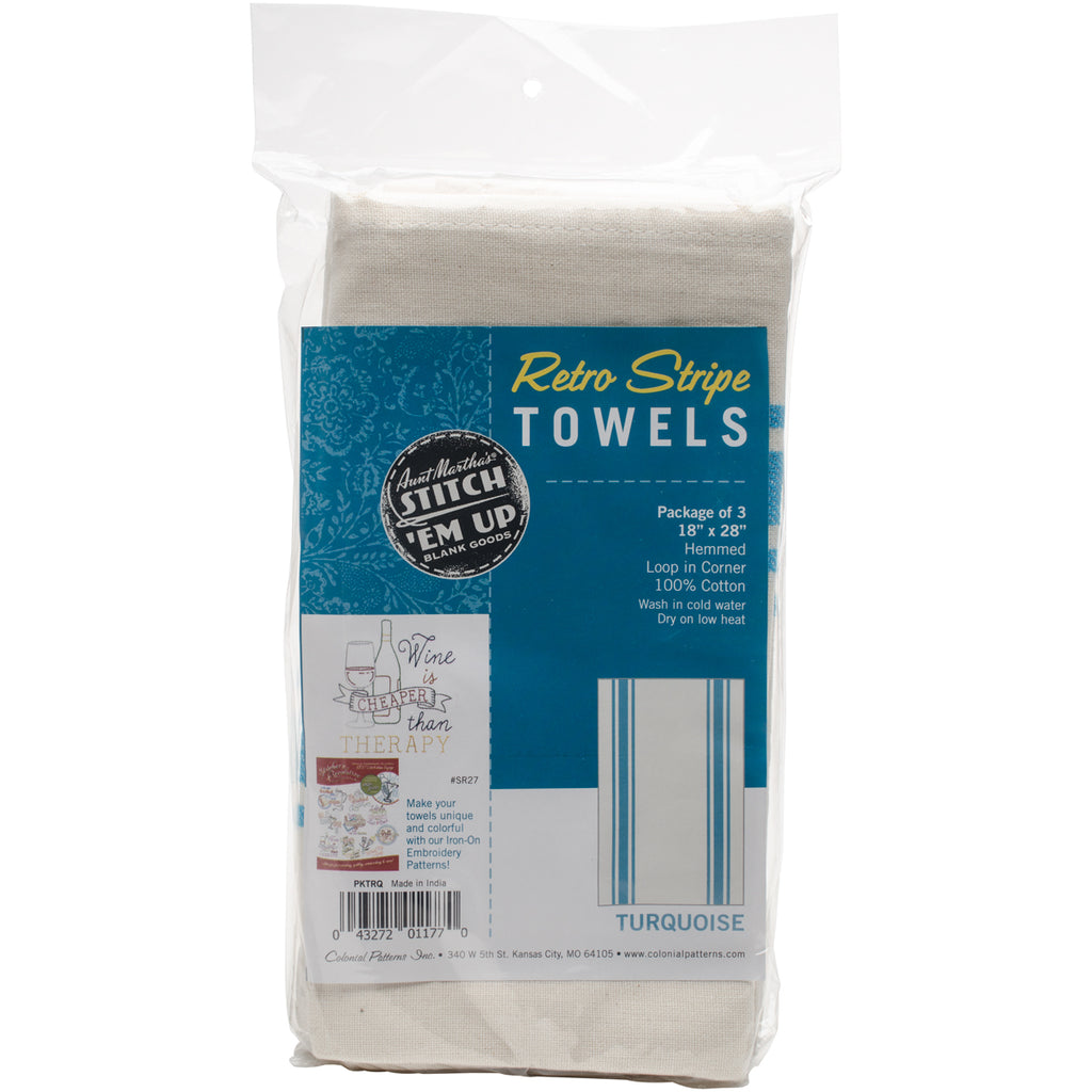 Retro Stripe Towels