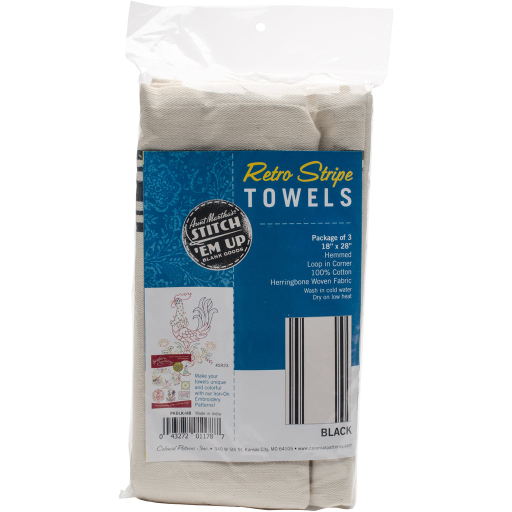 Retro Stripe Towels