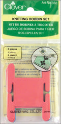 Clover Plastic Knitting Bobbins