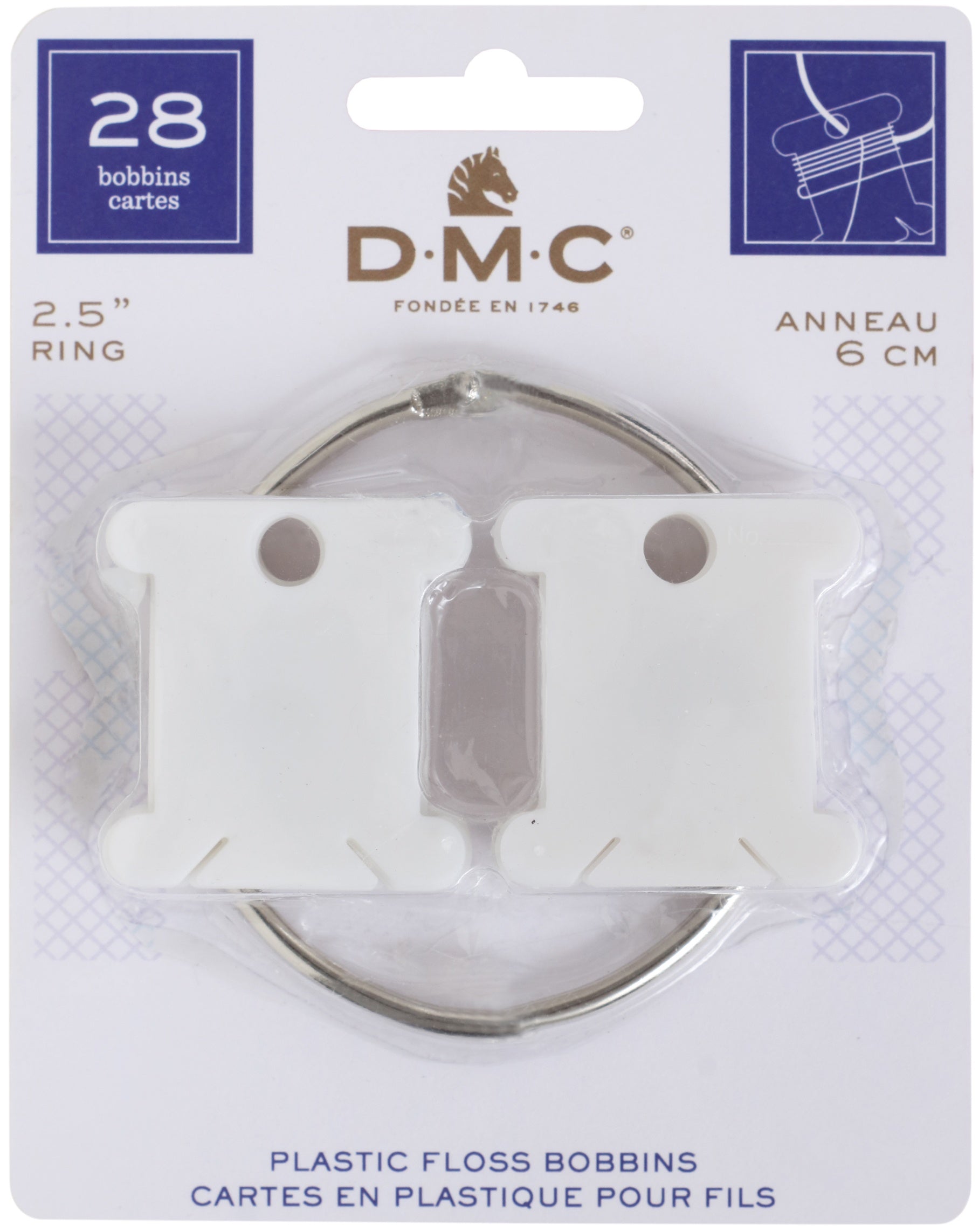 DMC Bobbins With Ring