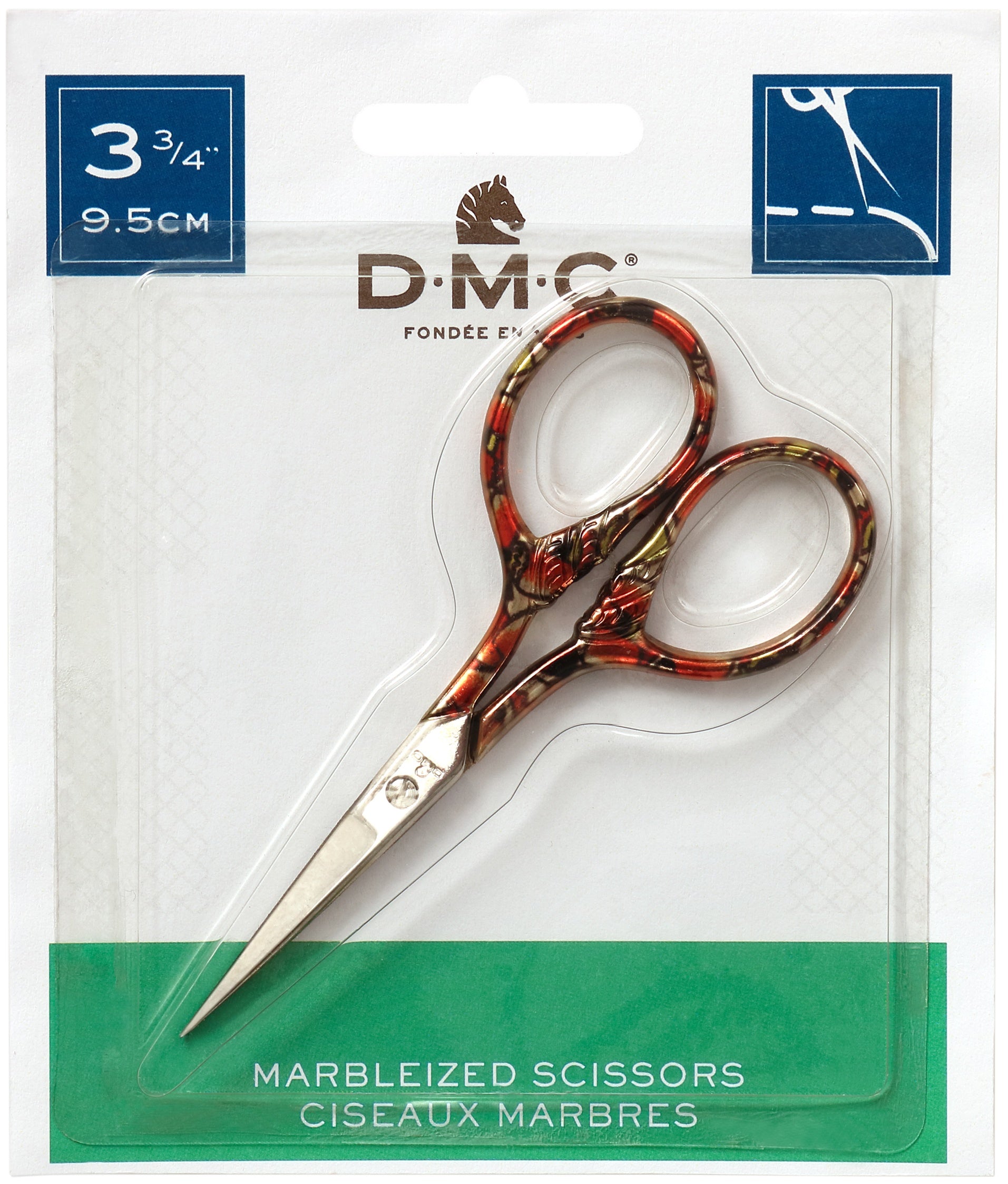 DMC Marbleized Gold Scissors