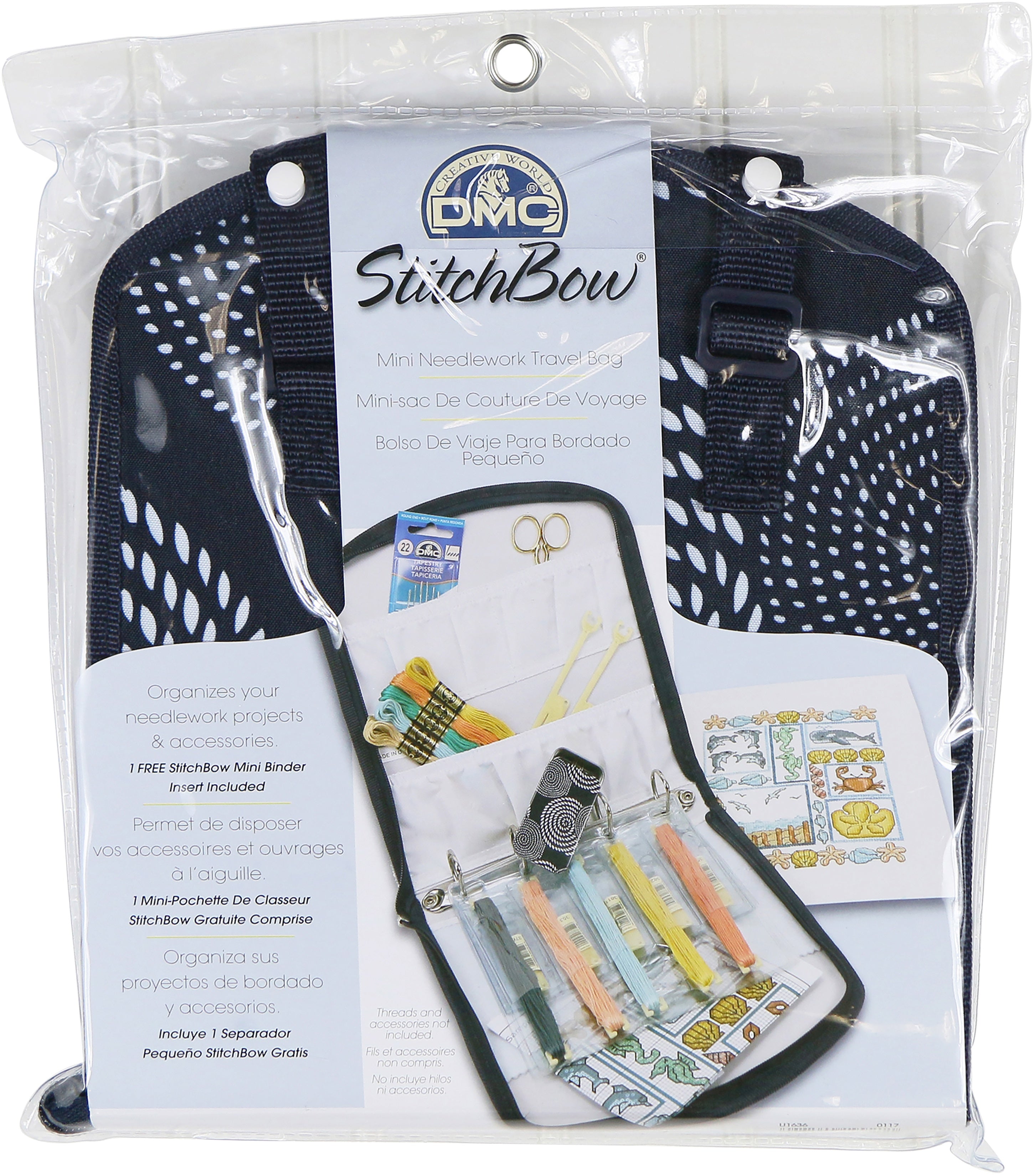 DMC Stitch Bow Travel Bag