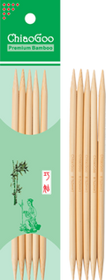 ChiaoGoo 6" Bamboo DP Needles