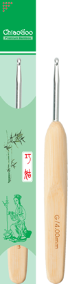 ChiaoGoo Natural Metal Crochet Hook