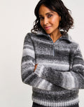 Quartz Zip Collar Sweater