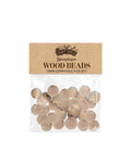 Wood Macrame Beads 10mm