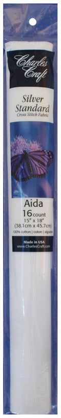 Aida 16 ct. 15" x 18" White