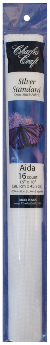 Aida 16 ct. 15" x 18" White