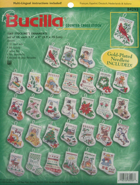 Stocking Counted Cross Stitch Kit
