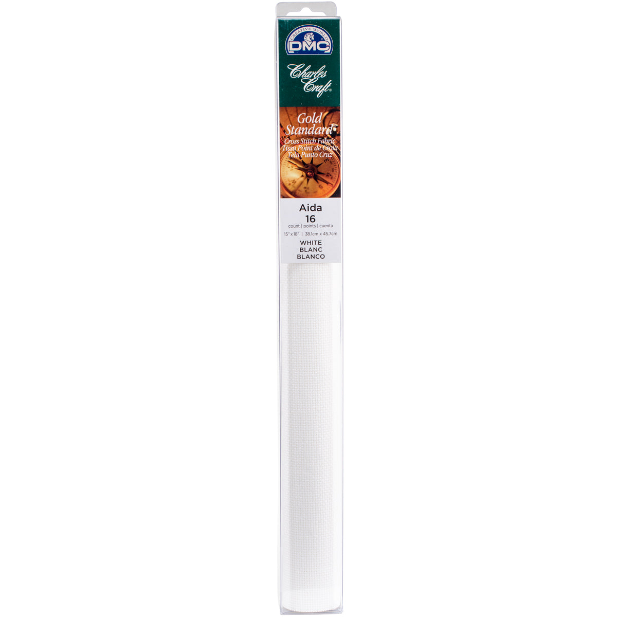 Aida 16 ct. 15" x 18" White