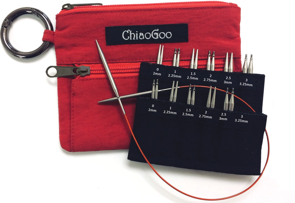 ChiaoGoo Twist Shorties Needle Set