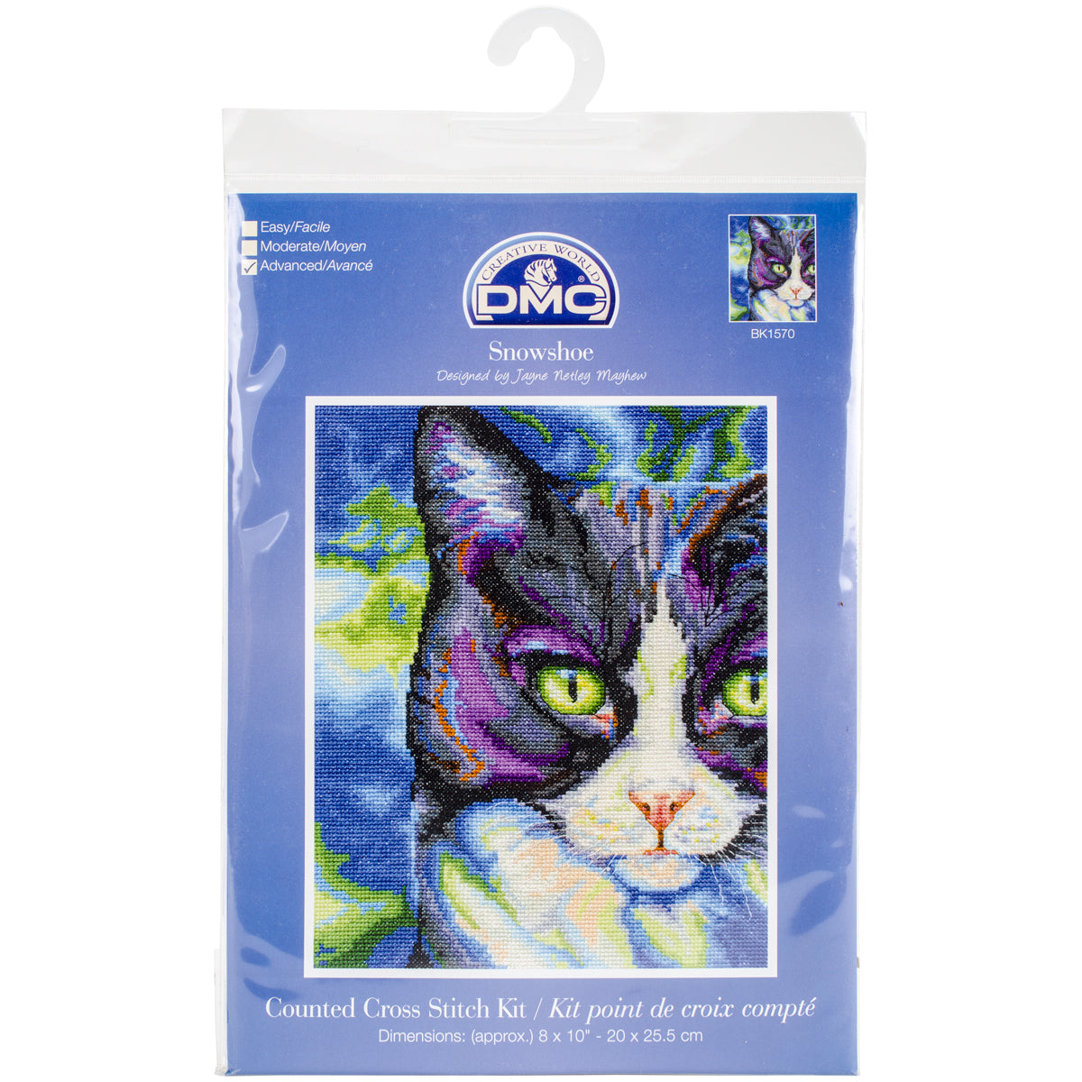 DMC Counted Cross Stitch Kit Cat