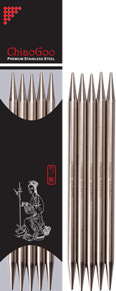 ChiaoGoo 6" SS DP Needles