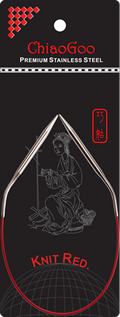 ChiaoGoo 12" Red Circular Needle
