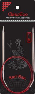 ChiagoGoo 32" Red Circular Needle