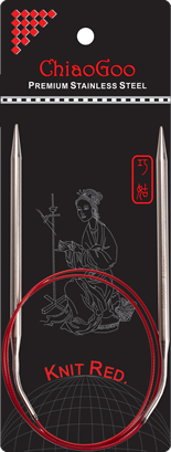 ChiagoGoo 32" Red Circular Needle