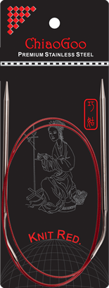 ChiaoGoo 40" Red Circular Needle