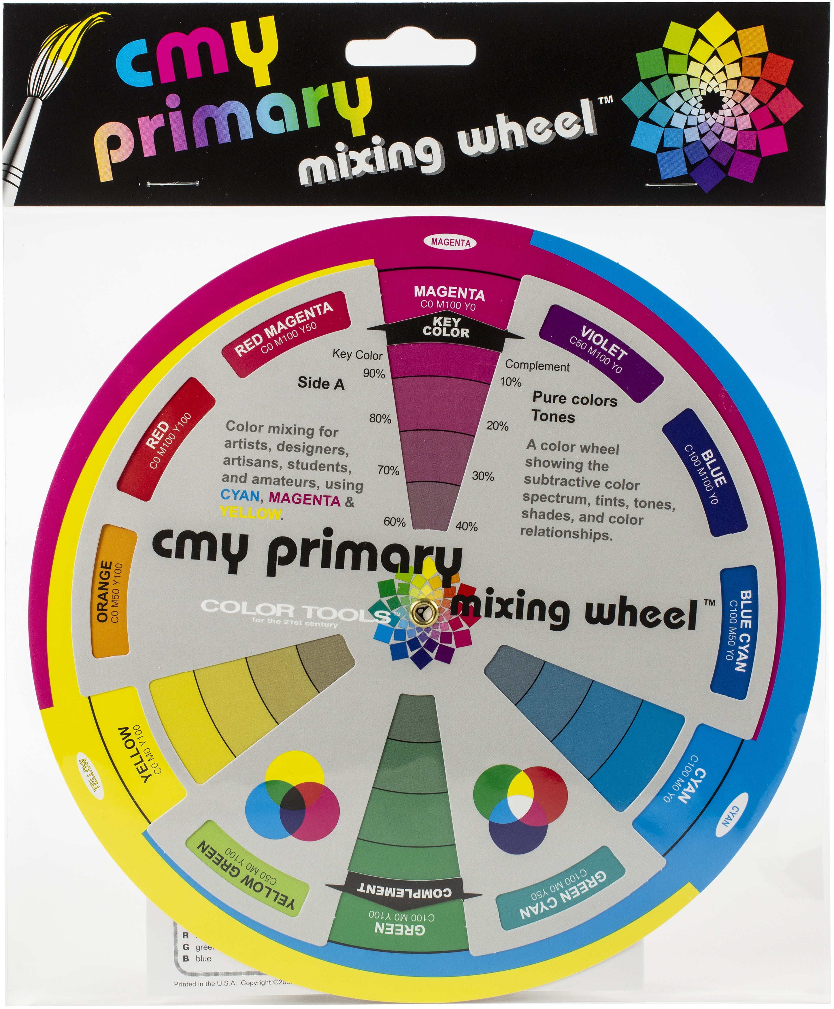 Mixing Color Wheel