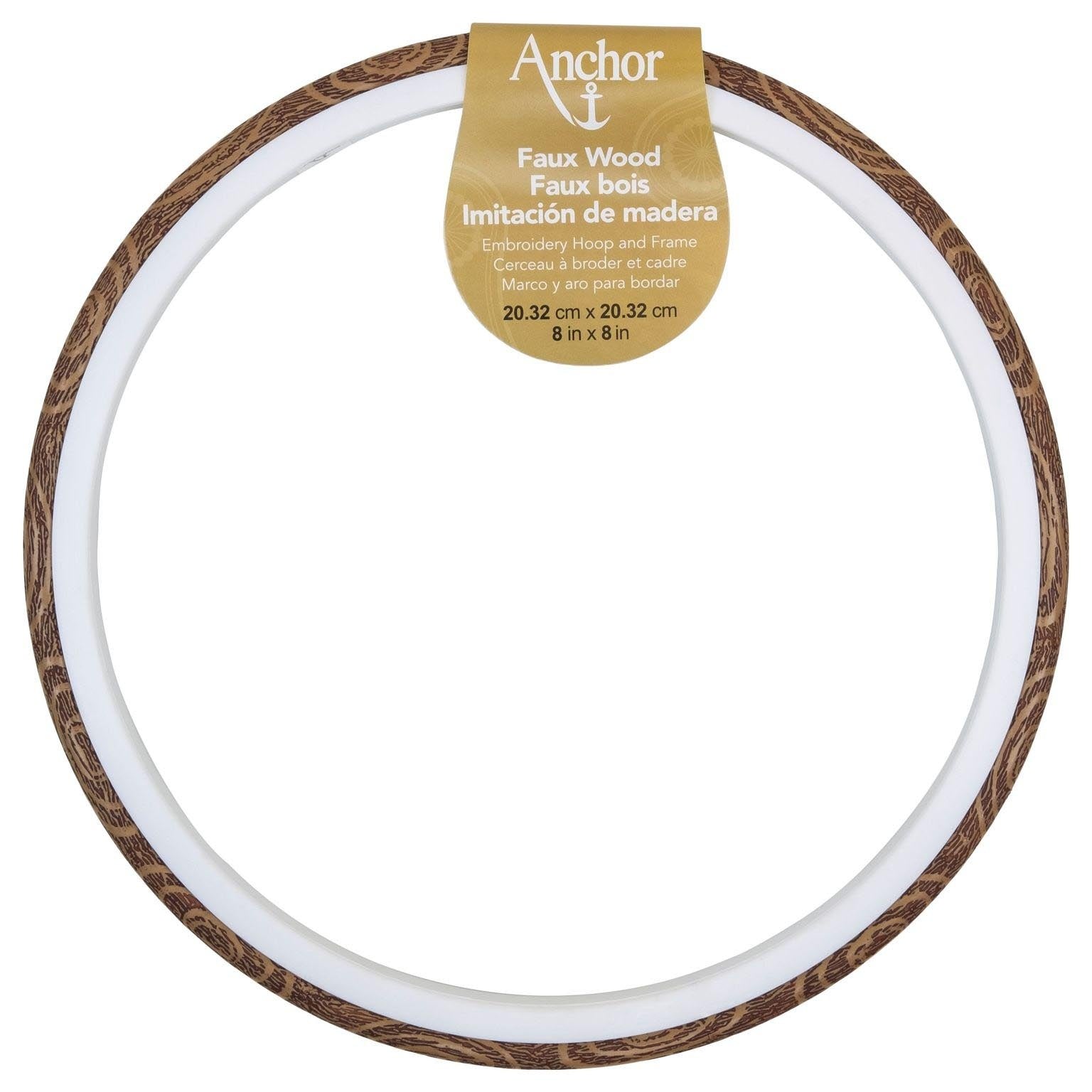 Faux Wood Embroidery Hoop