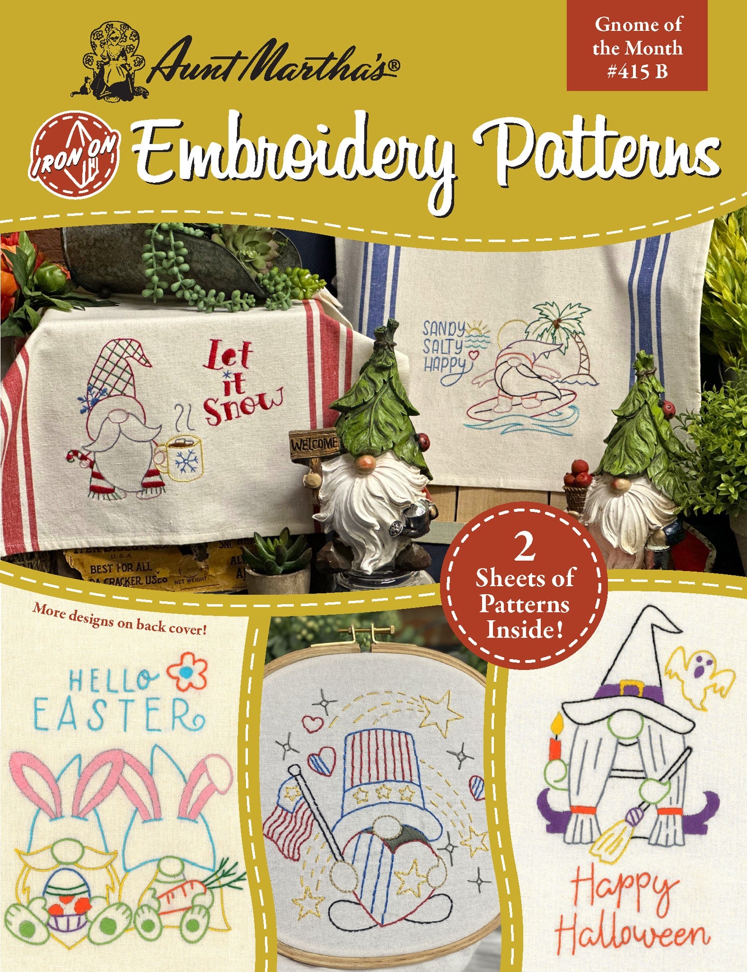 Aunt Martha's Embroidery Patterns