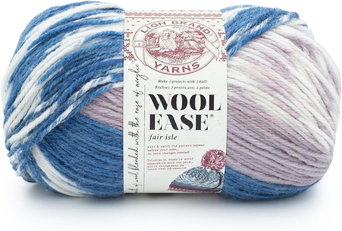 Wool-Ease Fair Isle