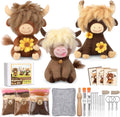 Highland Cow Needle Felting Kit