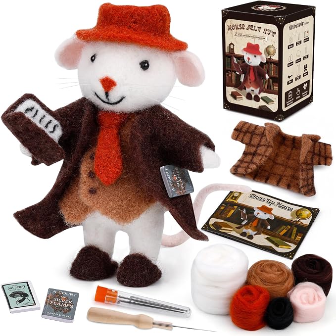 Mouse Needle Felt Kit