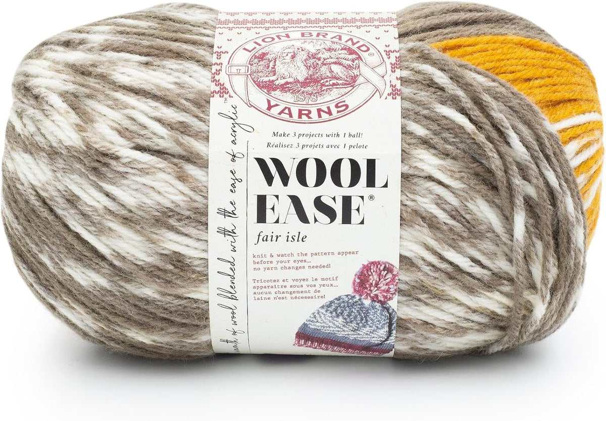 Wool-Ease Fair Isle