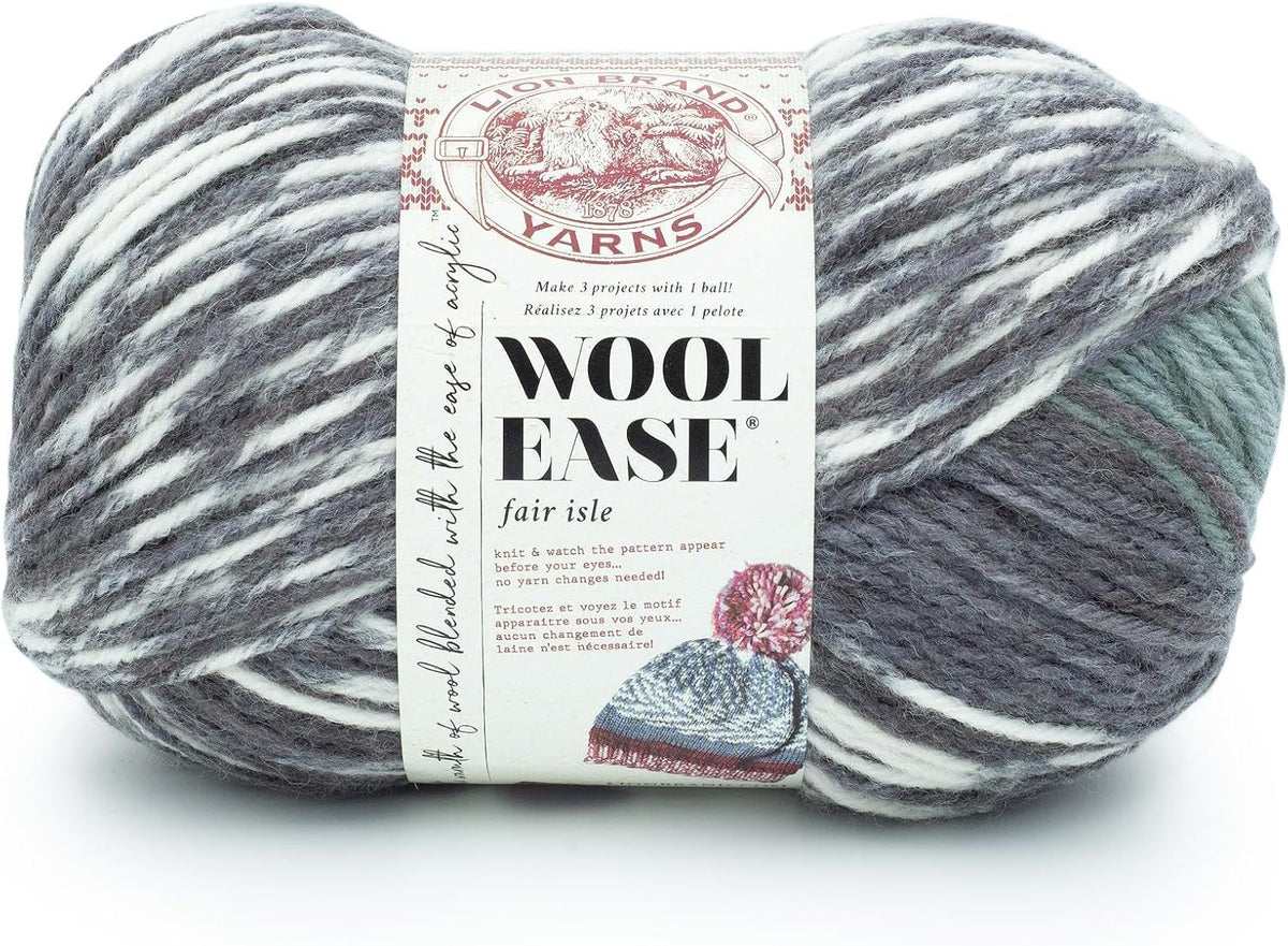 Wool-Ease Fair Isle