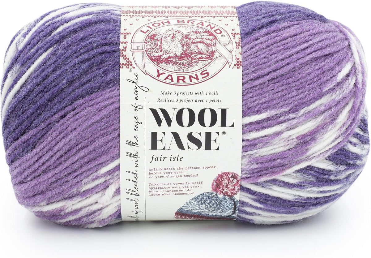 Wool-Ease Fair Isle