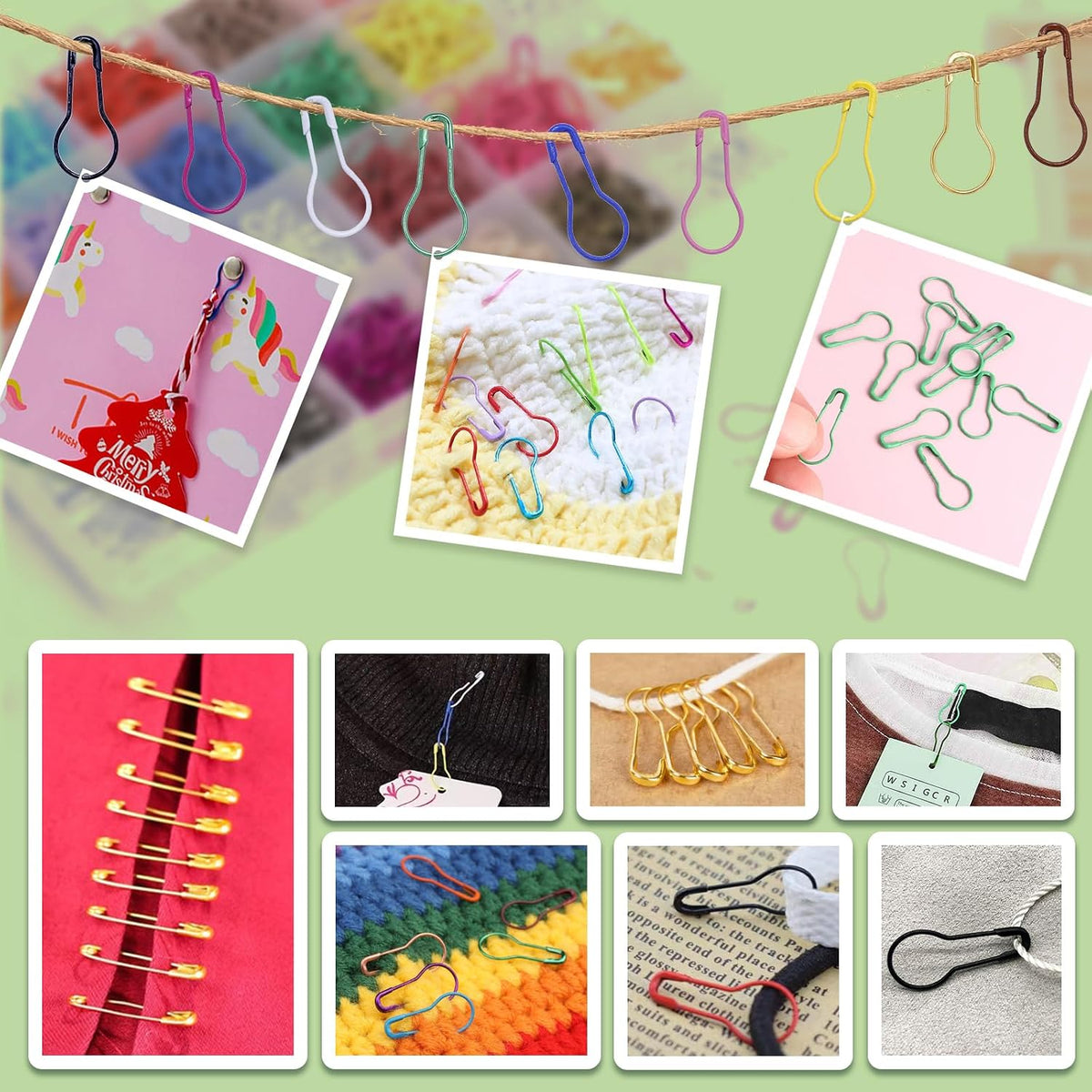 Lightbulb Stitch Markers