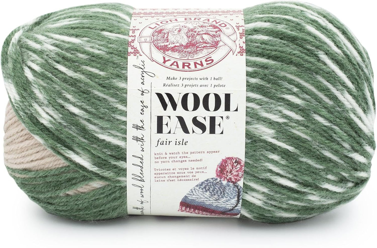 Wool-Ease Fair Isle