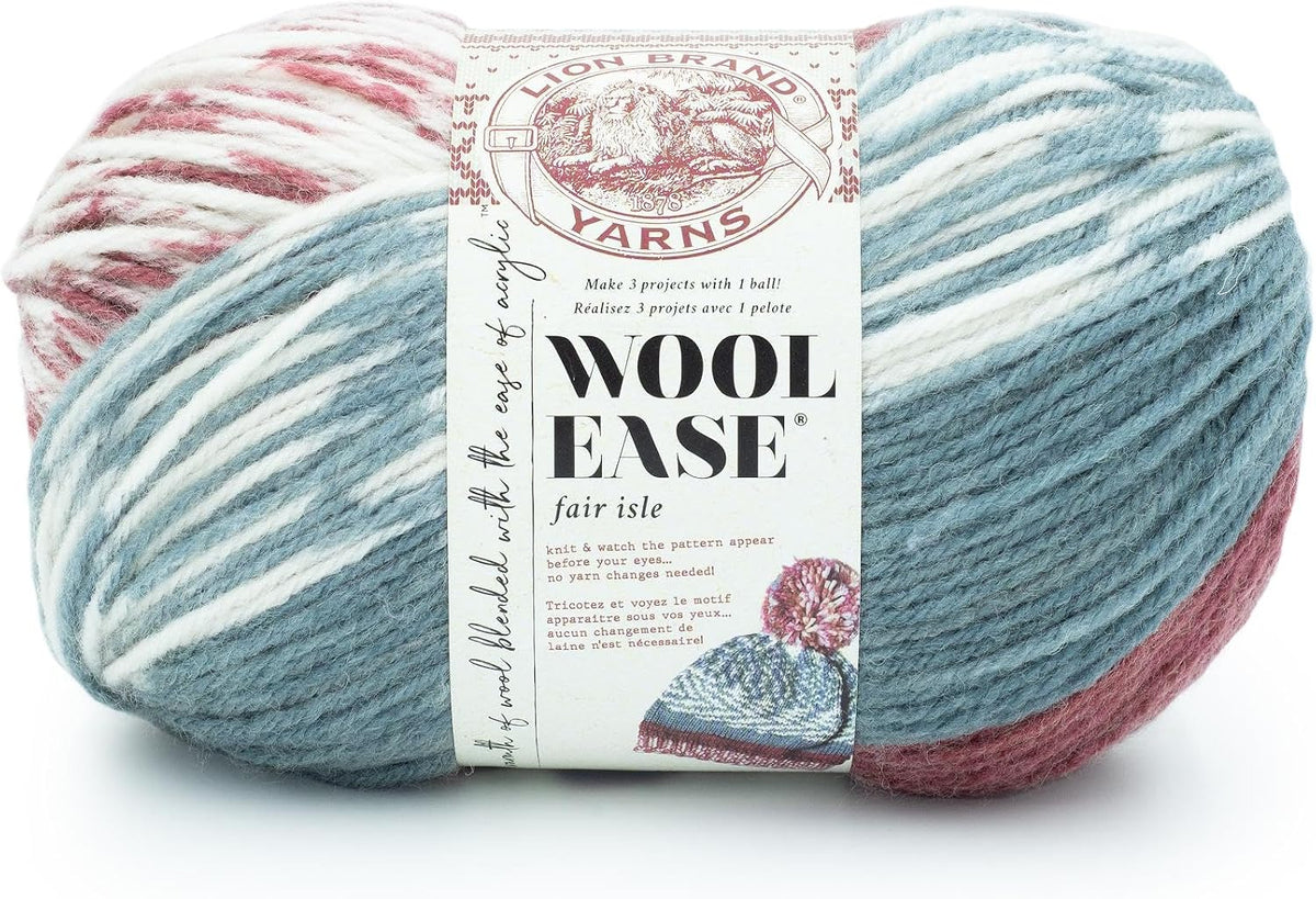 Wool-Ease Fair Isle