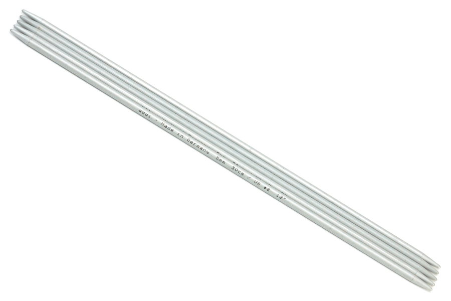 Addi Aluminum 4" Double Point Needles