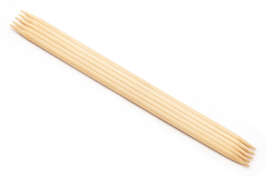 Addi Bamboo 6" Double Point Needles