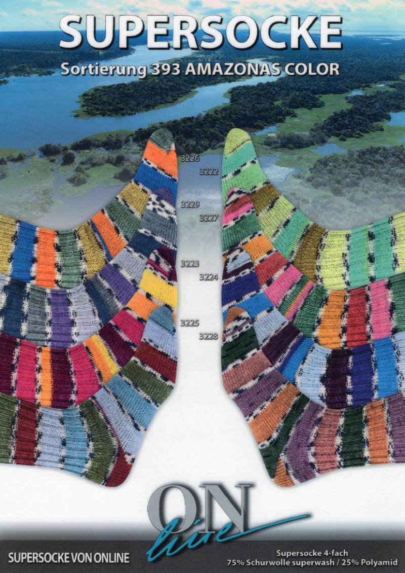 On-Line Supersocke 4-Ply