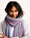 Rich Seam Crochet Scarf