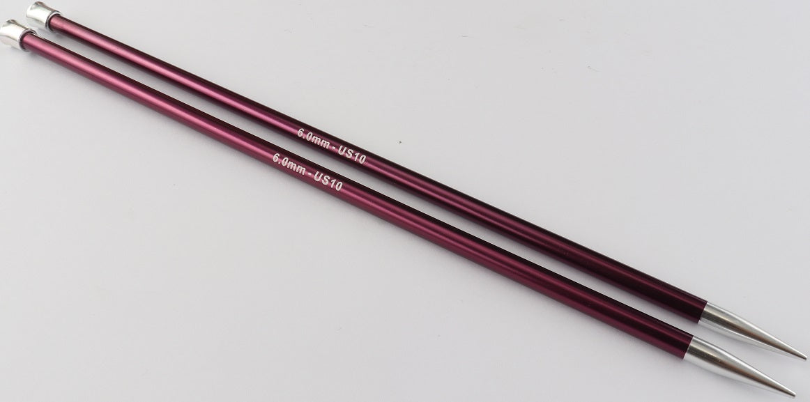Zing 12" Straight Knitting Needles