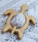 Wooden Shawl Pin
