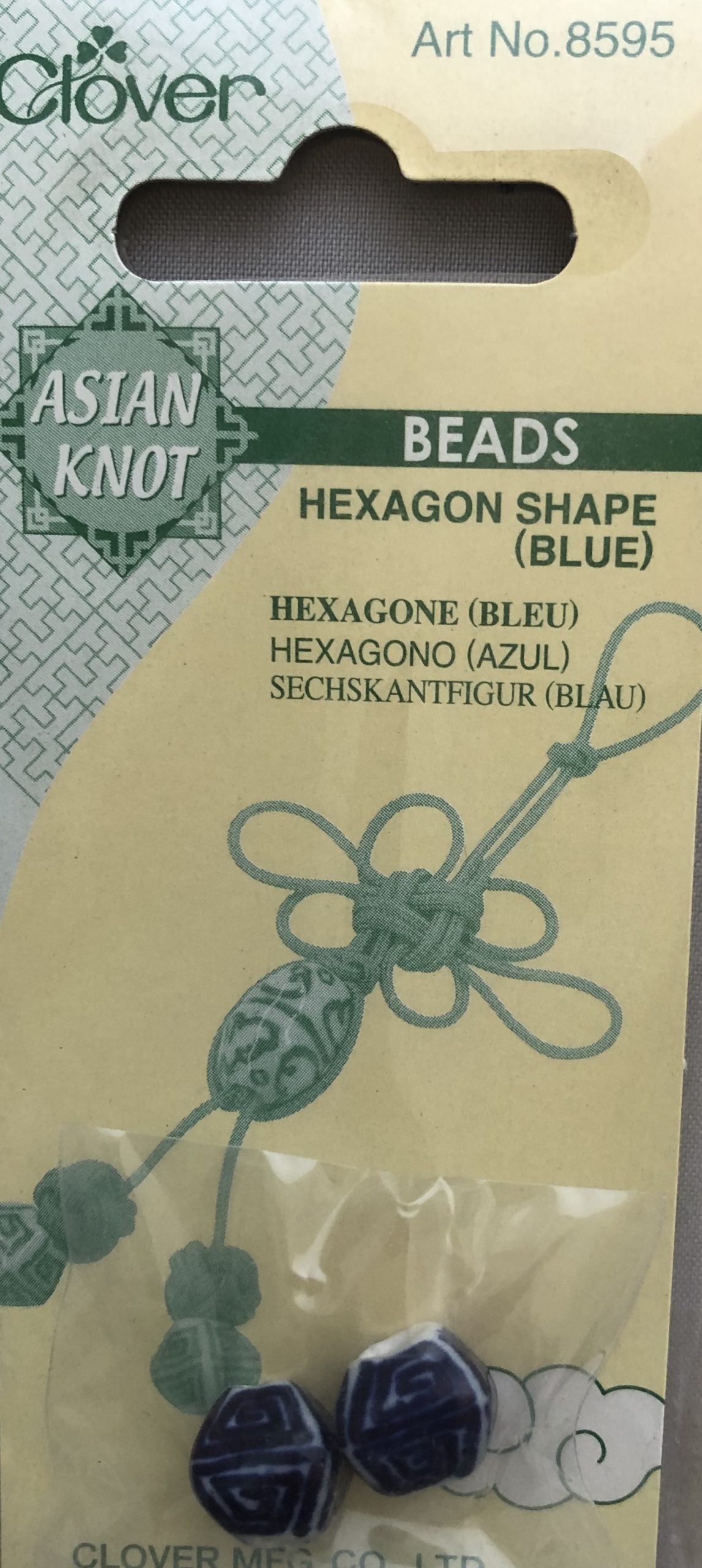 Clover Asian Knot Beads