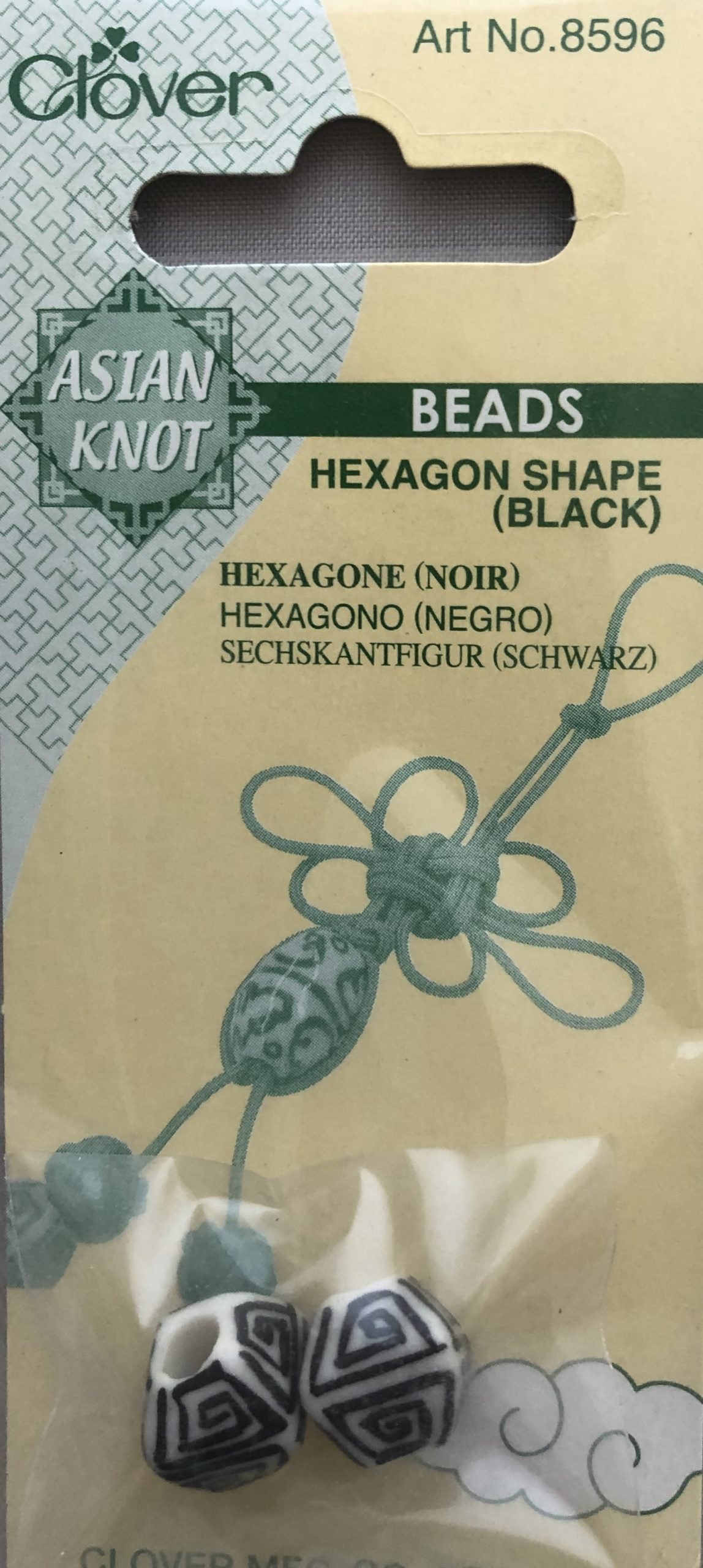 Clover Asian Knot Beads