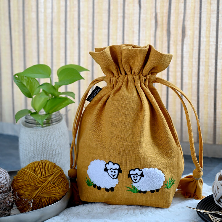 Lantern Moon Meadow Sheep Bag