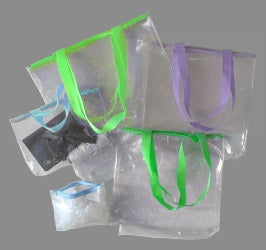 Vinyl Zipper Bag Large